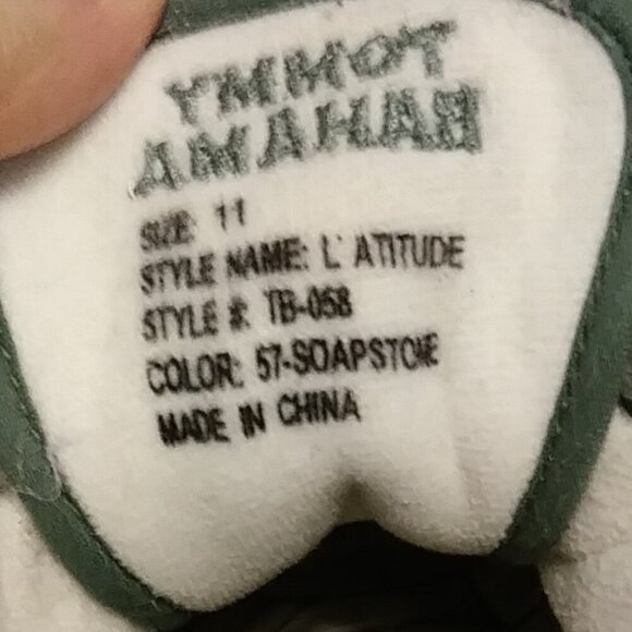 Tommy Bahama L'ATITUDE Green Canvas Casual shoes - Men's Size 11 - Picture 2 of 13